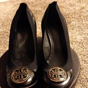 Black wedges Tory Burch 7